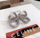 AAA Fake Celine Silver Diamond Double Circle Earrings (7)_th.jpg